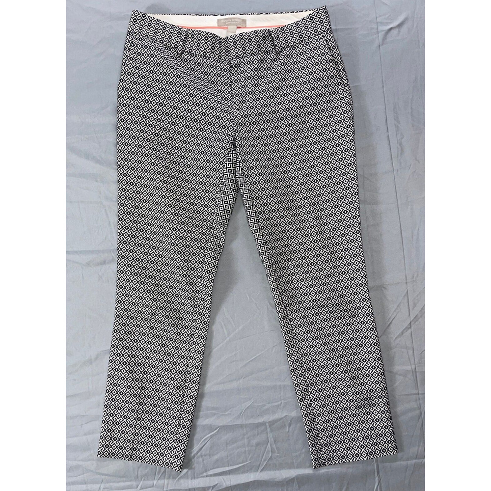 Banana Republic Hampton Fit Stretch Poly-Cotton Chino Pants. Women's 2, EUC!!
